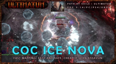 [Ultimatum] PoE 3.14 Inquisitor CoC Ice Nova Temple Endgame Fast Build